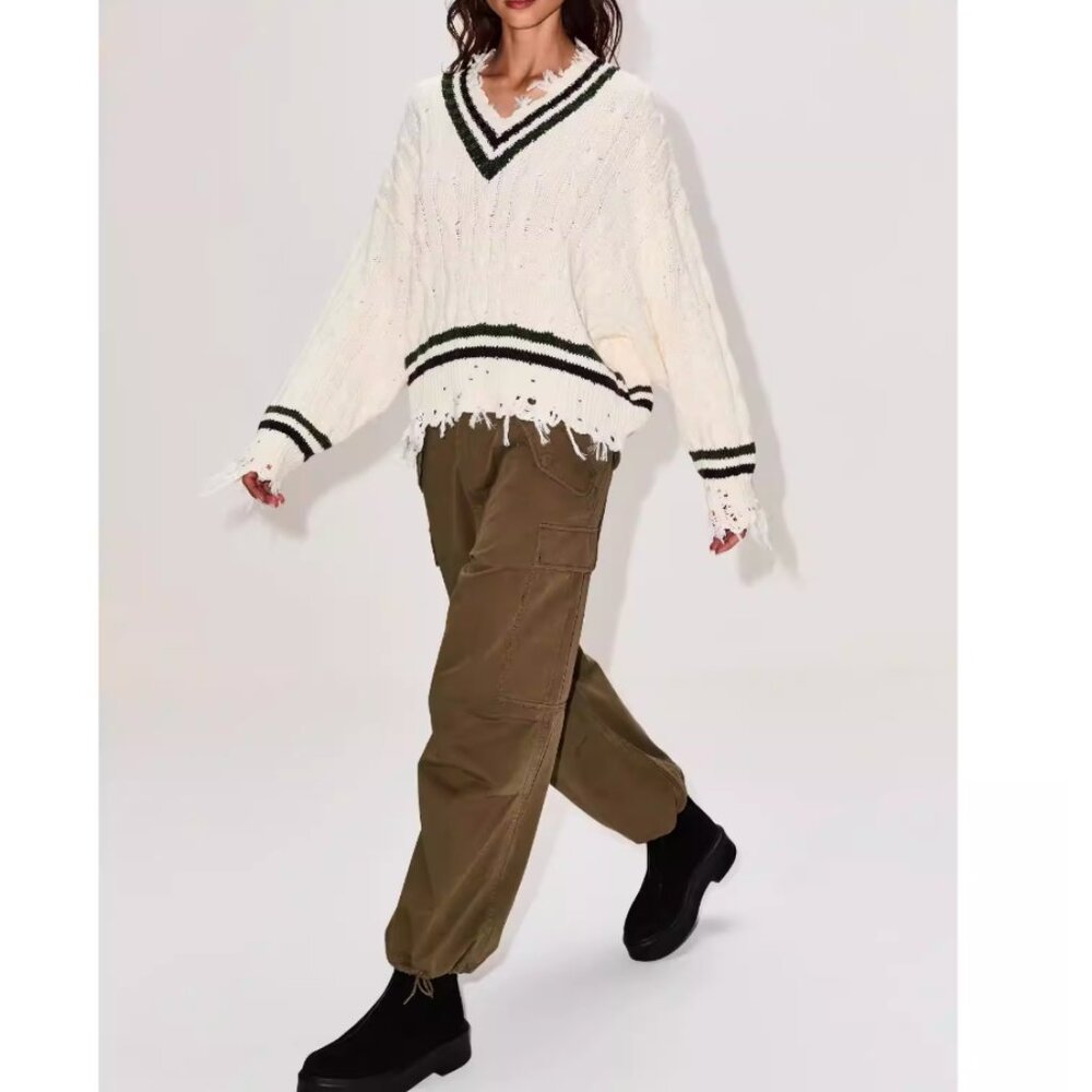 NWT Denimist Cropped Cargo Pants 24/25/26/27 Olive Green